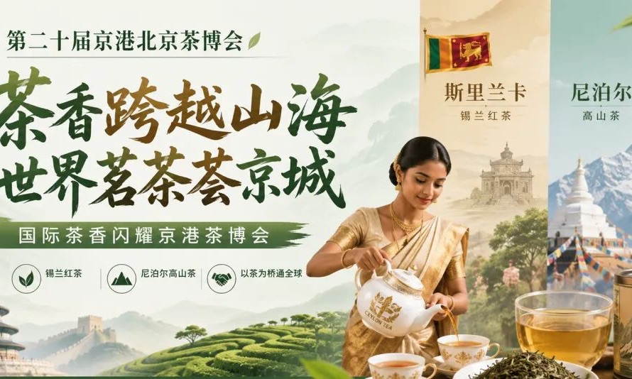 京港北京茶博会回顾4:锡兰红茶+尼泊尔高山茶,国际茗茶香艳京城